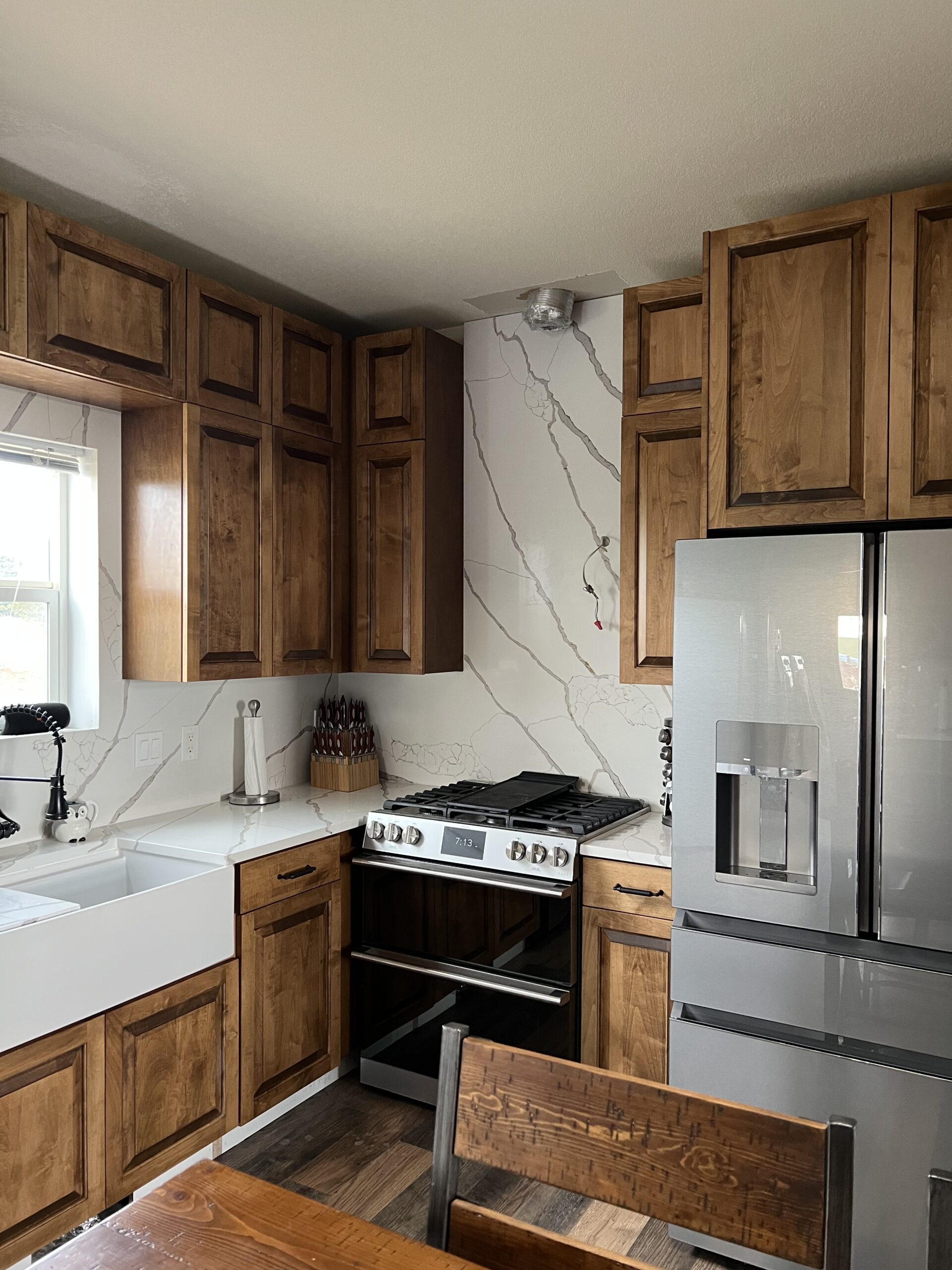 Granite counter top design in cherry hills